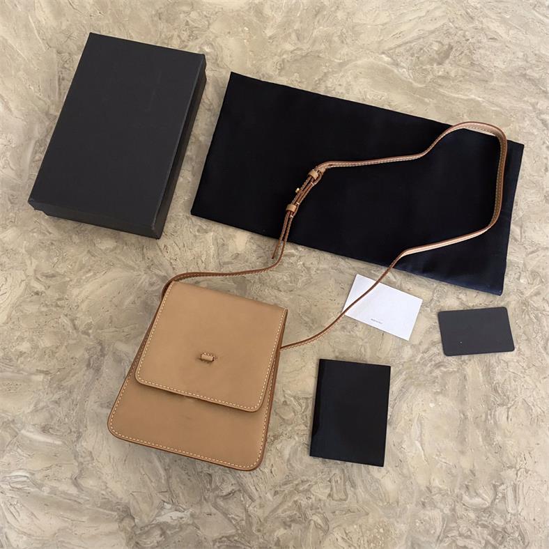 

Kaia fashion retro ladies bag minimalist style cowhide material adjustable shoulder strap mini casual handbag