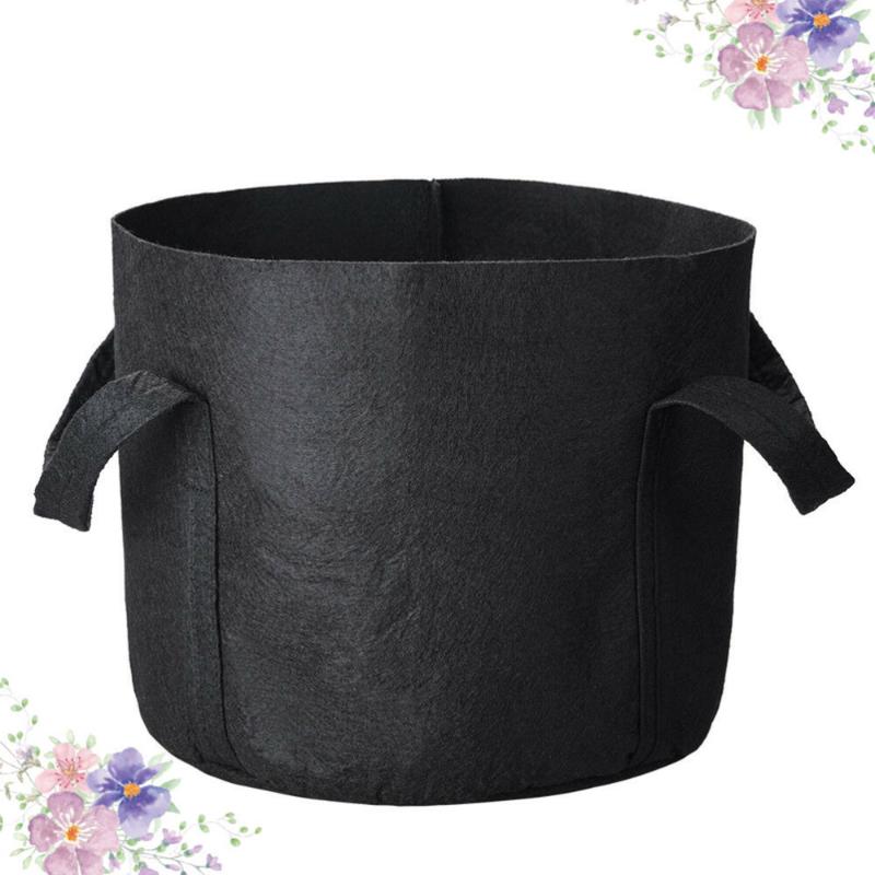 

Felt Planting Bags Breathable Plants Growing Pouch Practical Garden Seedling Bag Professional Gardening Portabl Planters & Pots