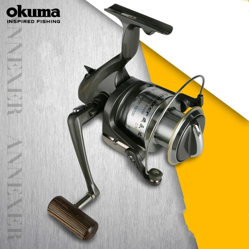 

Okuma Annexer Fishing Reel 5000s 6000s Spinning 12KG Max Drag 5.0:1 Gear Ratio Freshwater Saltwater Trolling Wheel De Pesca Baitcasting Reel