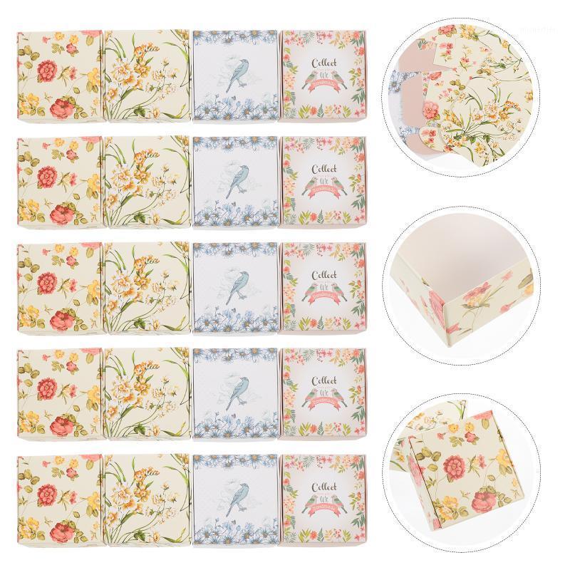 

Gift Wrap 40Pcs Soap Boxes Packaging DIY Paperboard Packing Cases
