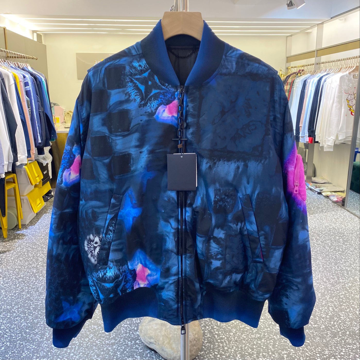 

2021 lastest seasonal blue men and women jackets, Blue(15 days wait)