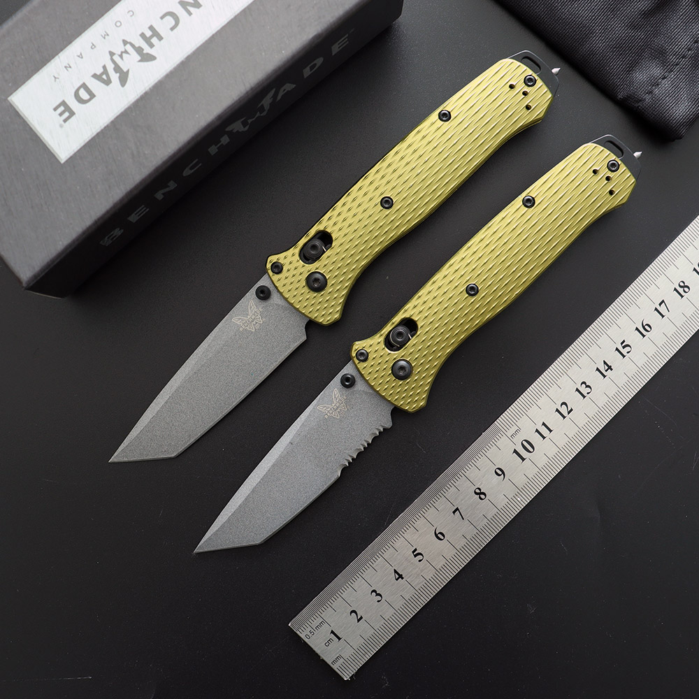 

Benchmade BM537 Emergency rescue AXIS Folding Knife CPM-3V AluminiumÂ alloy handle BUGOUT Outdoor Camping EDC BM550 551 555 556 C07 C81 C10 KNIVES