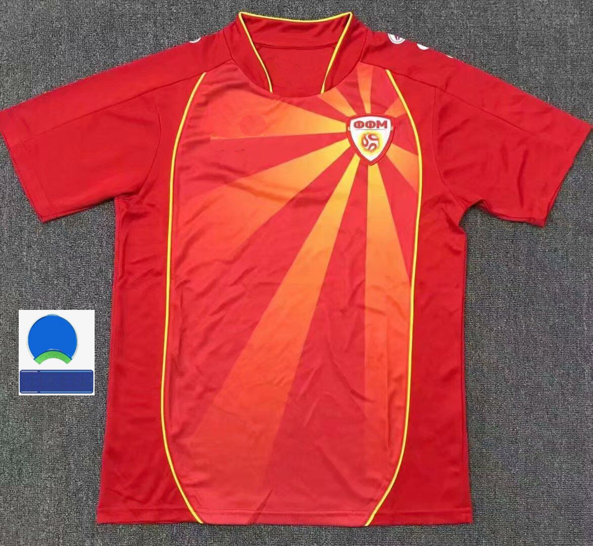 

North Macedonia PANDEV soccer jersey 2021 national team TRICKOVSKI BARDHI ALIOSKI maillots de foot STOJANOVSKI ELMAS RISTOVSKI ADEMI home away football shirts Kit, 2021 home