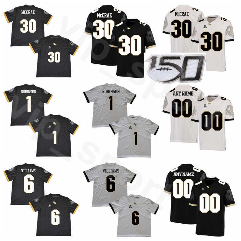 

NCAA UCF Knights College 2 Otis Anderson Jersey Football 11 Dillon Gabriel 30 Greg McCrae 6 Marlon Williams 1 Jaylon Robinson Black White