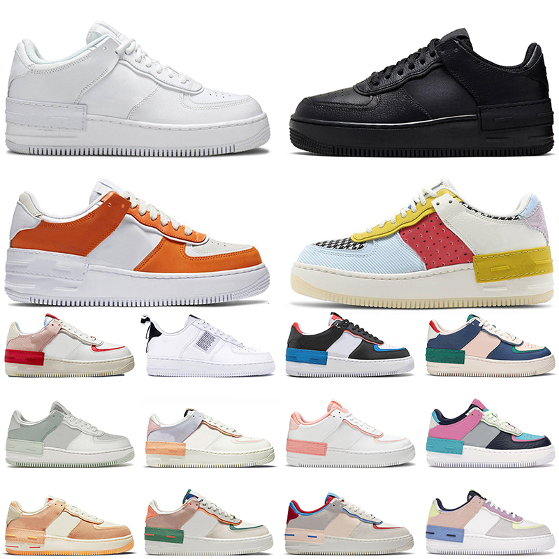 

Classic mens women platform runner shoes one casual shadow Spruce Aura Triple Utility White Off Black Aurora First Use sneakers trainers, A#25