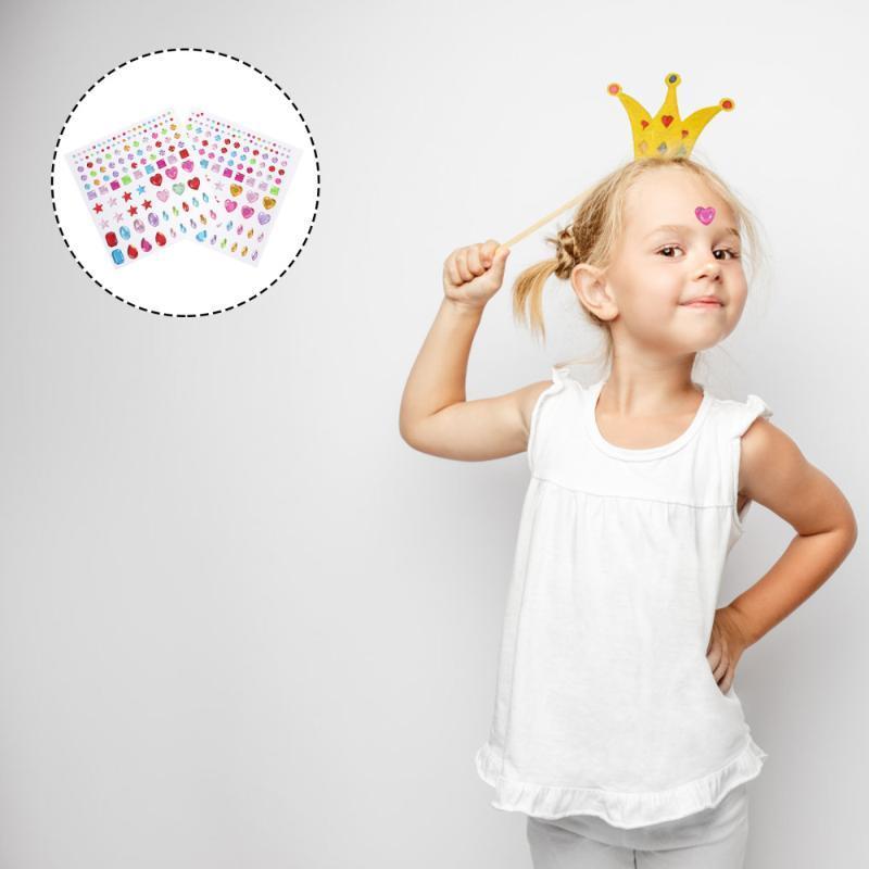 

Party Decoration 2PCS Acrylic Dancing Diamond Sticker Children DIY Decor