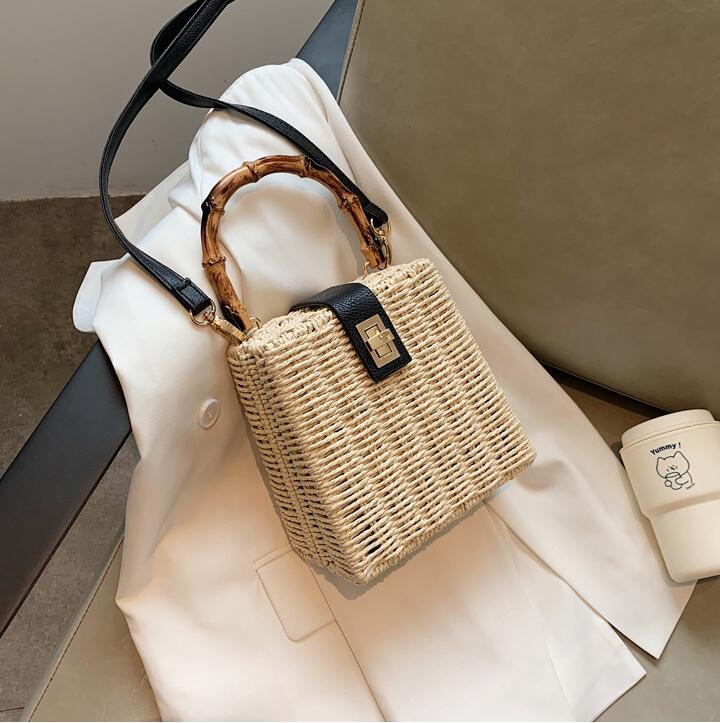 

Factory wholesale women bag small fresh summer fashionable wovens handbags personalized straw beach handbag street woven summers messenger bags