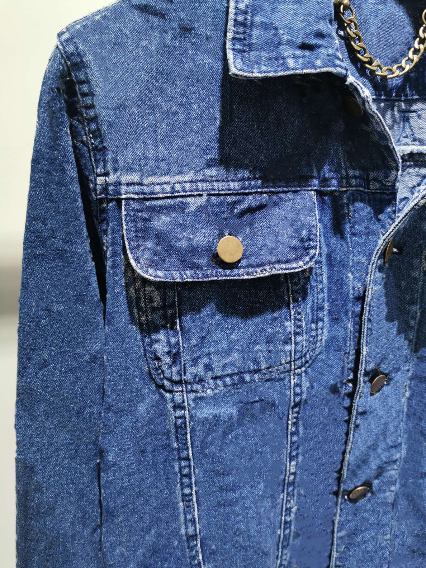 

Designers 21ss mens Denim Jackets clothes womens Coat Outerwear Hooded men Jacket Cotton old flower printing blue quality coats tops Clothing, Black;brown
