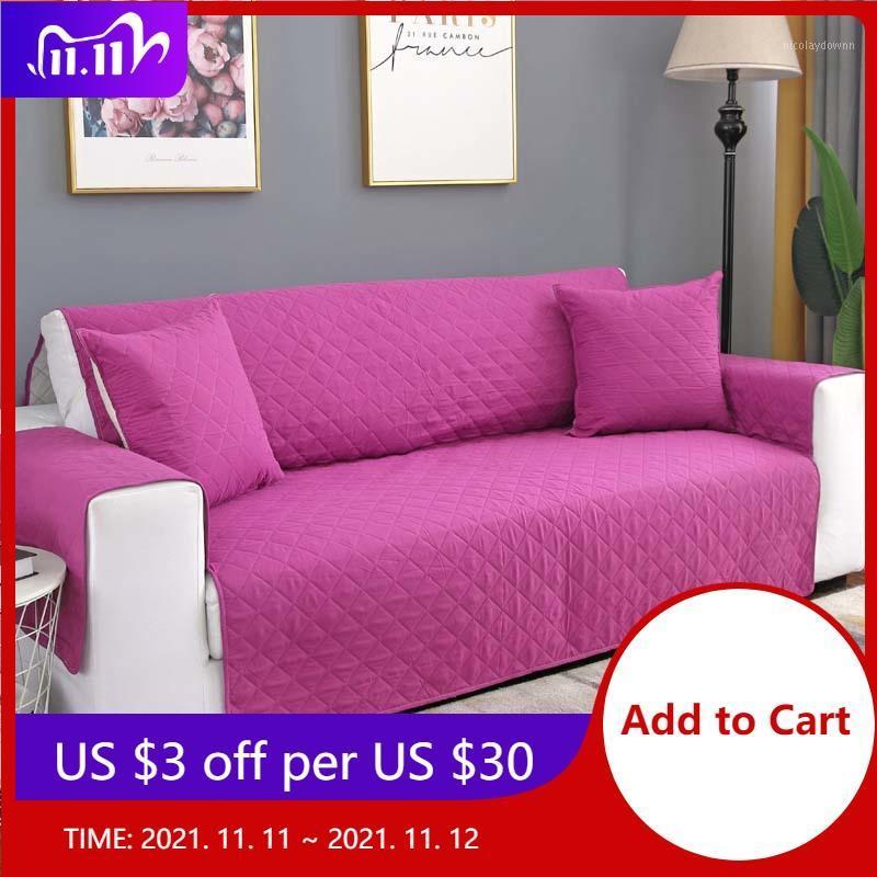 

Chair Covers 1/2/3 Seat Waterproof Armchair Furniture Protector Washable Armrest Couch Slipcovers Sofa Cover Removable Pet Dog Kid Mat
