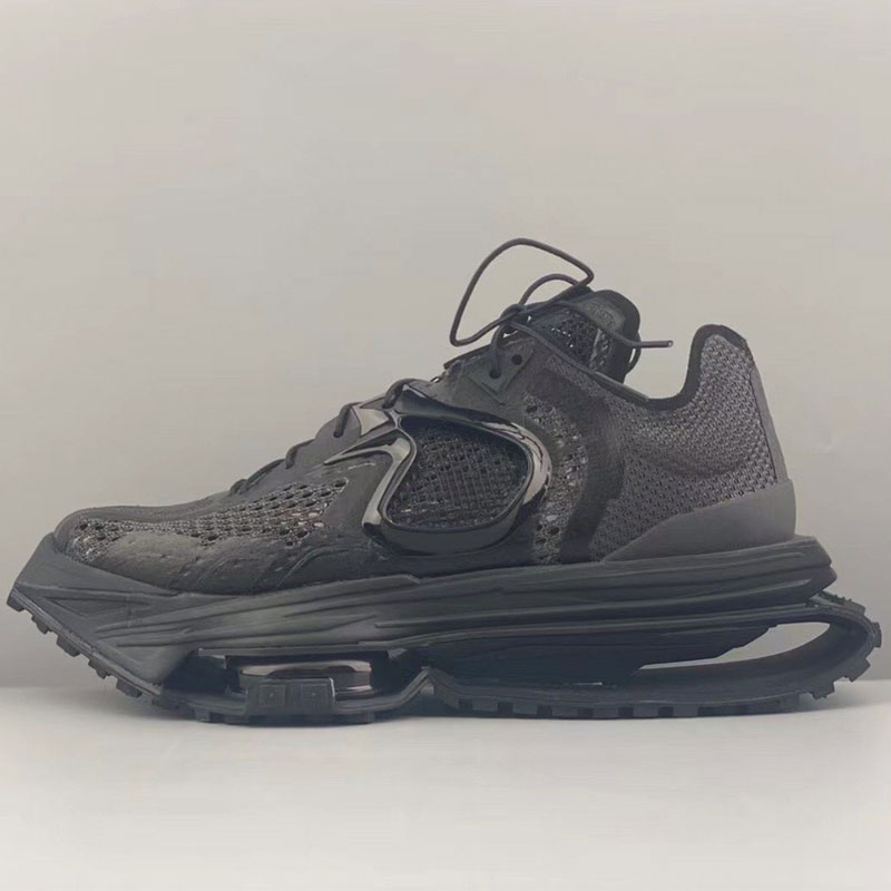 

MMW trekking shoes popular mens ZOOM4 sneaker tank shape breathable cowhide production non-slip design vacuum track sole size 36-45 unique sneakers