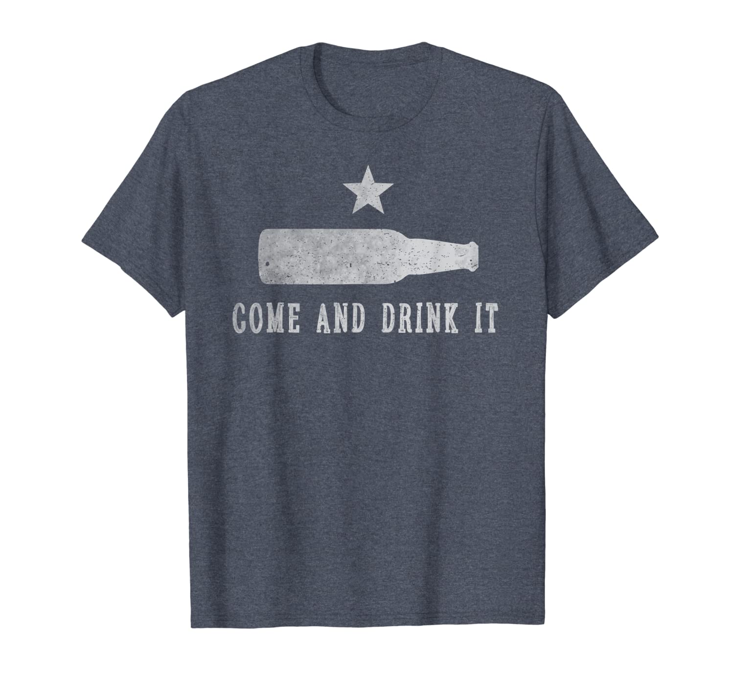

funny vintage drinking shirt come and take drink it beer tee, White;black