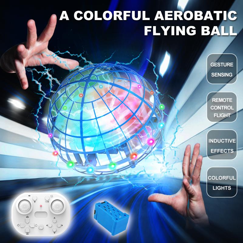 

YC-008 Mini Drone UFO Hand Operated RC Quadcopter 3D Flip Magic Tricks Flying Ball Toys With Fancy Lights For Children Drones