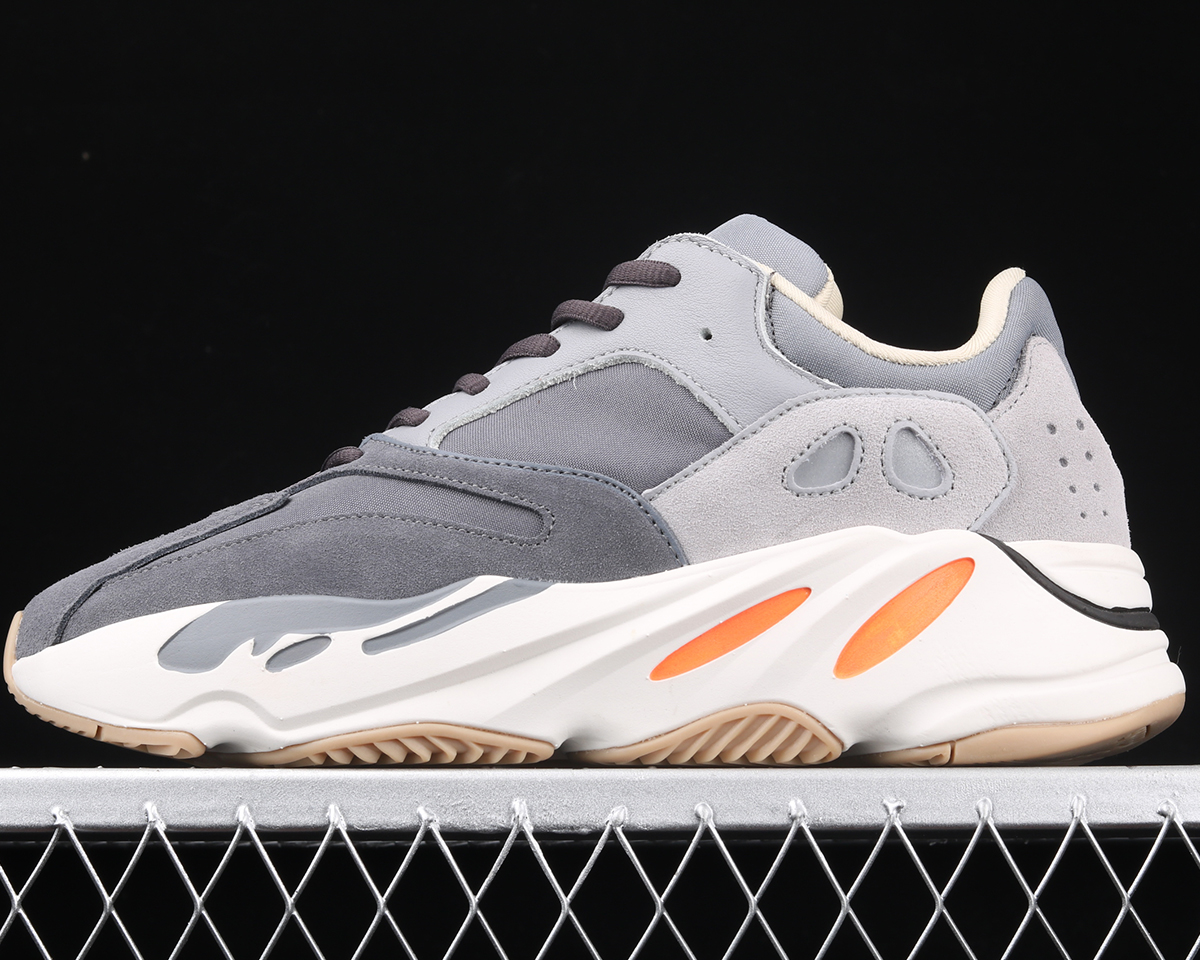 

Top Quality Kanye West700 Magnet Mens Womens Running Shoes Grey White Fashion Sneakers, #2