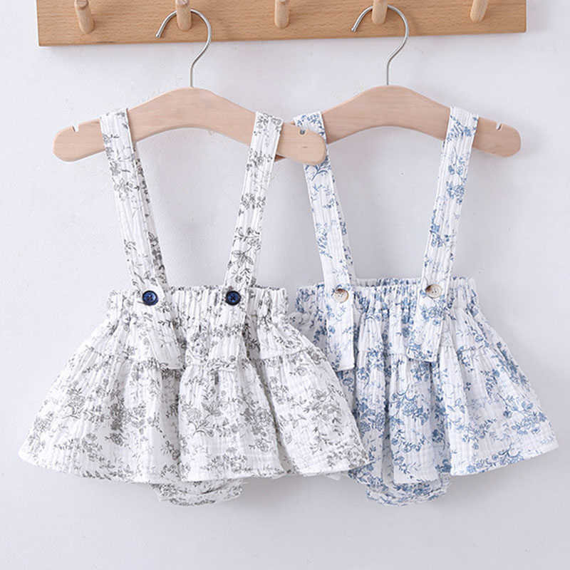 

Summer Baby Girl Straps Shorts Rompers Kids Baby Girl Flower Jumpsuit Kids Baby Girl Rompers born Clothes 210722, B0751 multicolor