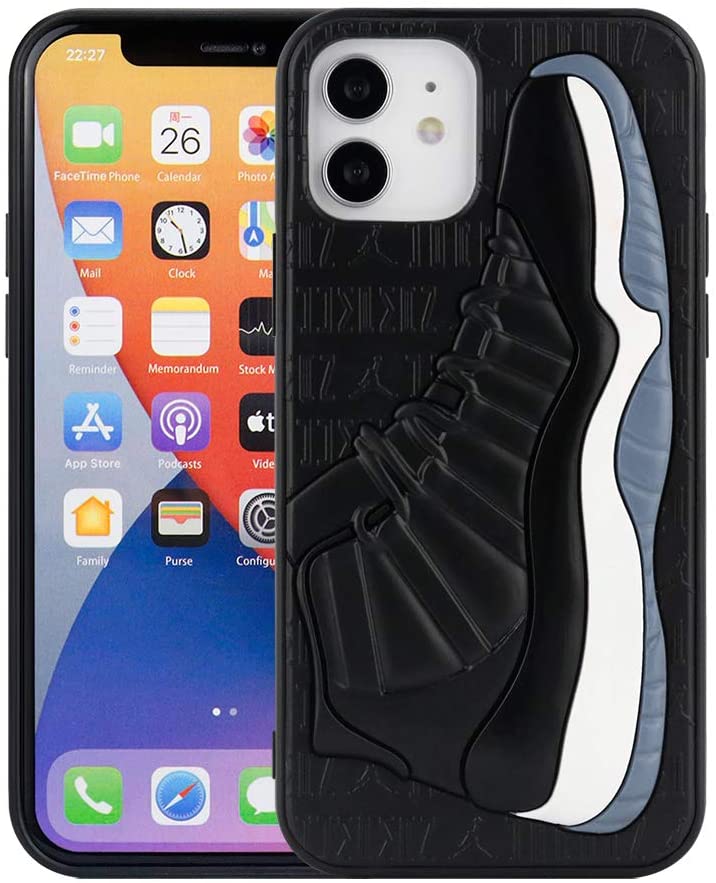 

3D Blue Black Designer Cell Phone Cases with Full Protective Soft Grip Shockproof Fashion For iphone 11 12 13 pro max 7 8 plus 12Mini x xs xr