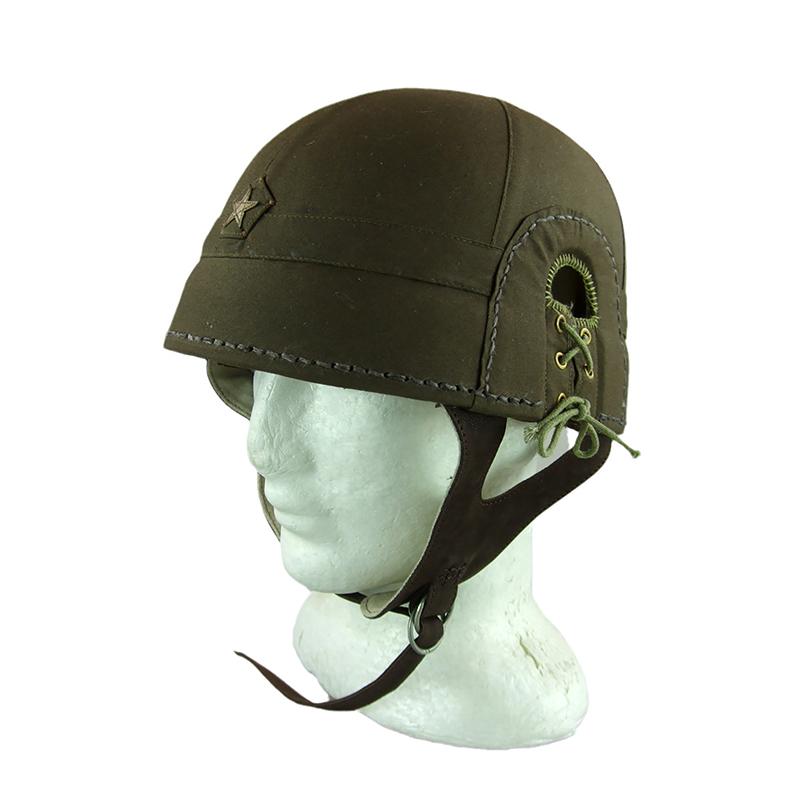 

Wide Brim Hats WWII Japan IJA Imperial Japanese Army Tank Tanker Helmet, Brown