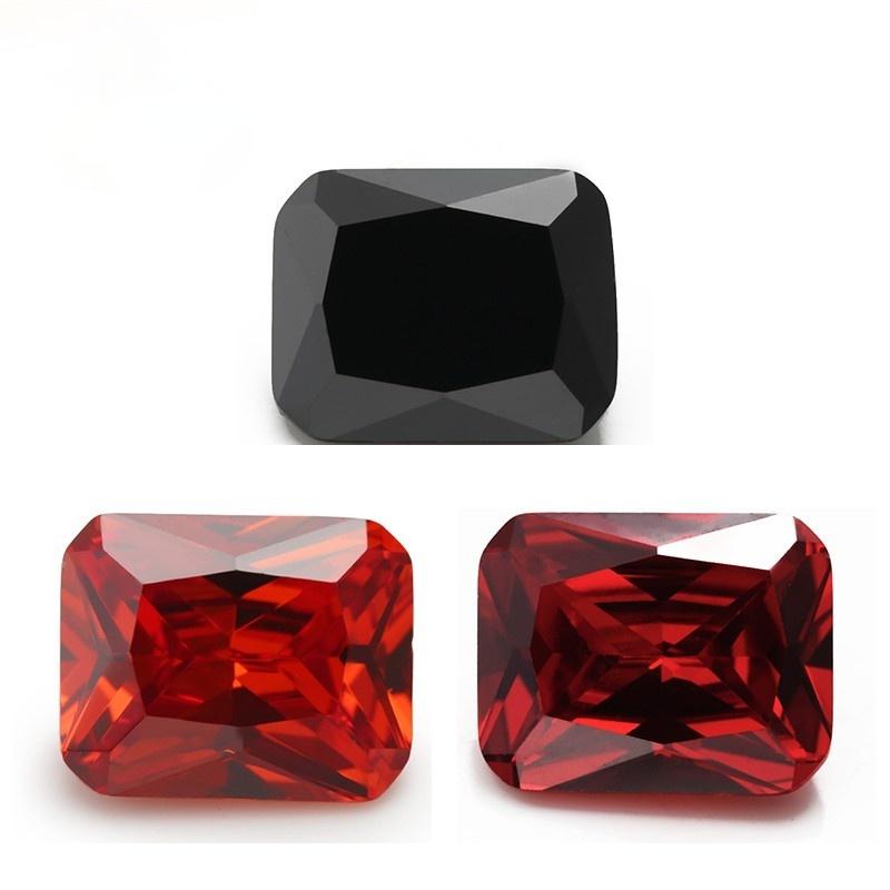 

Other Unheated 9.70-9.90 Cts Natural Mined 10mmx12mm Sri-Lanka Ruby Sapphire Emerald Rectangle Cut VVS Gem Black Orange Garnet Color