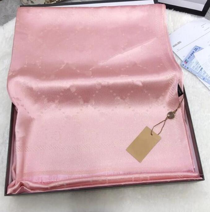 

2022 Silk Scarf Fashion Man Women 4 Season Shawl Scarf Letter Scarves Size 180x70cm 6 Color High Quality