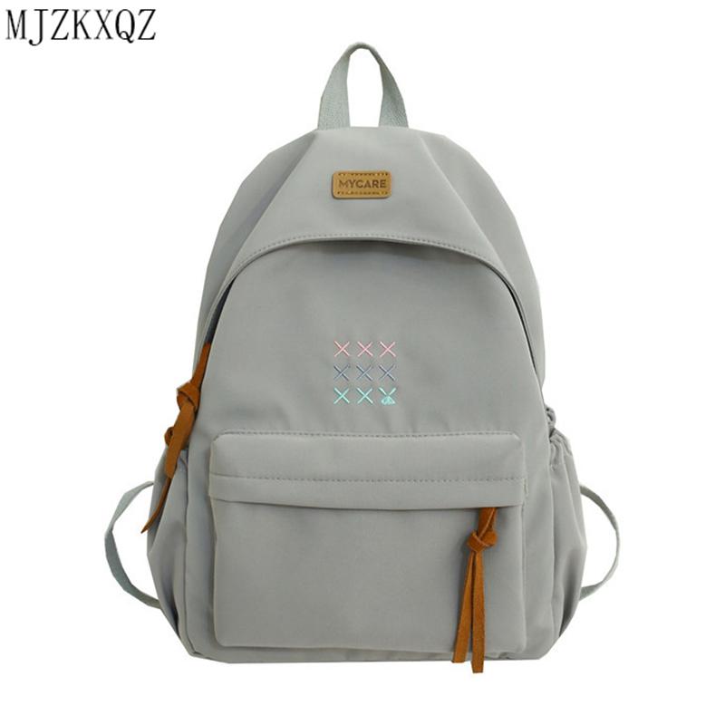 

Mjzkxqz Women Backpack For Teenage Girls Laptop Bag Multi Pocket Casual Travel Waterproof Shoulder Back Packs Mochilas Bolsa School Bags