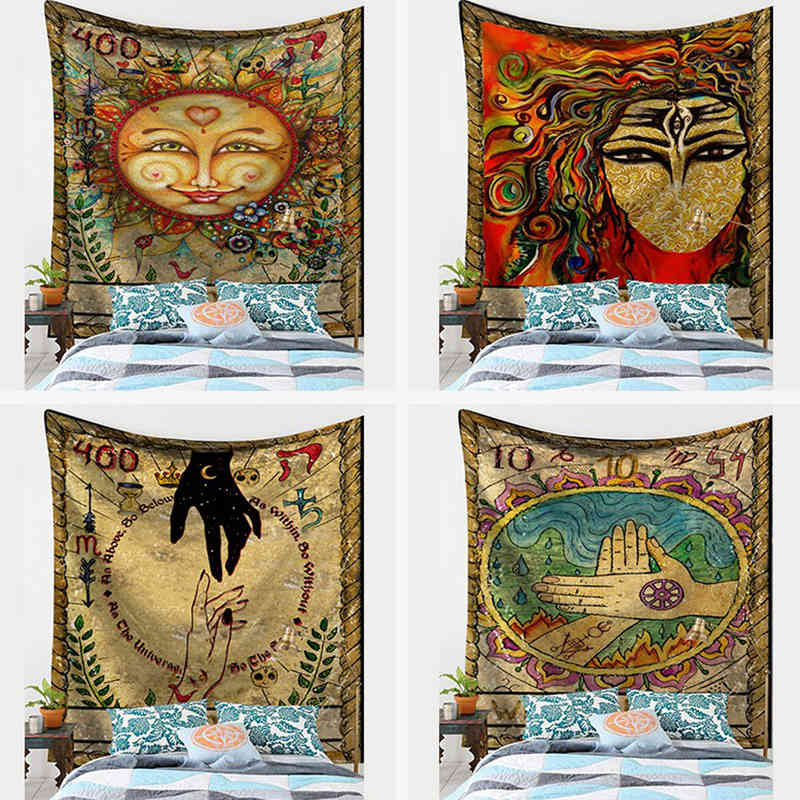 

Background Wind Cloth Wall Decoration Tapestry Home Tarot
