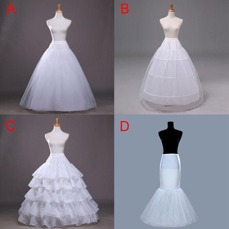 

Skirts Wedding Petticoat Bridal Hoop Hoopless Crinoline Half Slip Prom Underskirt Fancy Skirt NOV99