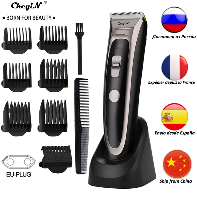 

Professional Digital Hair Trimmer Rechargeable Electric Hair Clipper Mens Cordless Haircut Adjustable Ceramic Blade RFC-688B 49