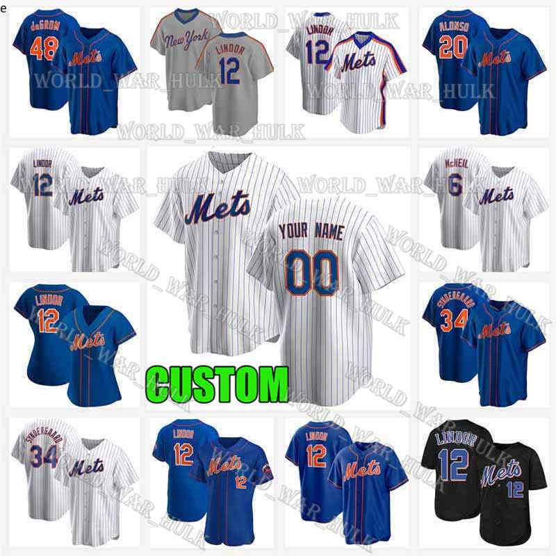

2021 Men Women Kids 24 Robinson Cano Michael Conforto 39 Edwin Diaz Francisco Lindor 1 Amed Rosario Marcus Stroman Pete Alonso Jerseys, Blue;black