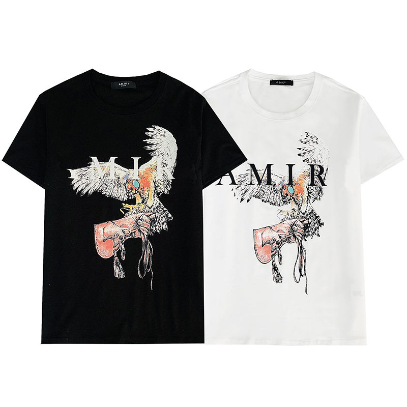

Fashion Classic Men's T Shirts Brand Designer Men Tee Early Spring Summer Style Short Sleeve White Black Size S-2XL