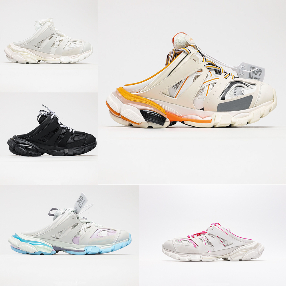 

2021 fashion slippers are convenient and cool, can also be used as casual shoes beach cement floor black white rose fruit orange men women the same size 36-45