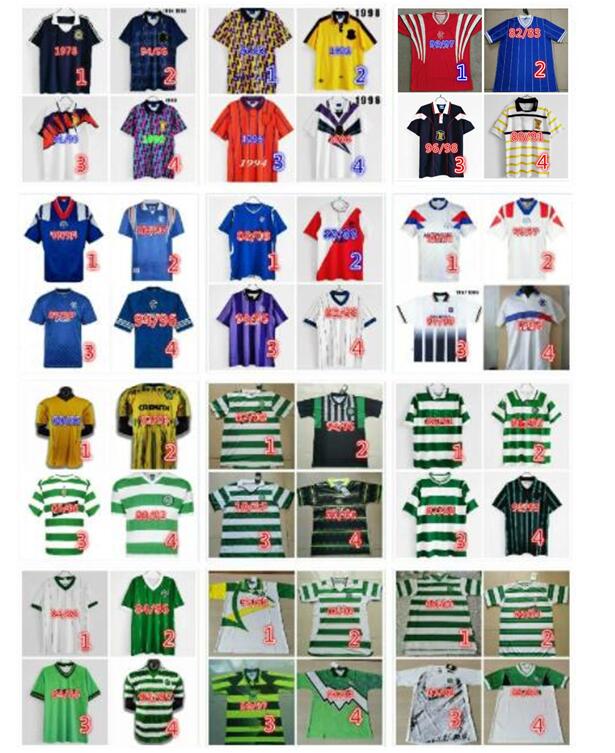

Scotland Retro soccer jerseys 82 83 84 87 90 92 93 94 95 96 97 98 99 01 08 GERRARD GASCOIGNE LAUDRUP ALBERTZ MCCOIST Celtic fc football shirt Uniforms