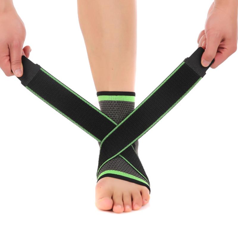 

Ankle Support 3D Weaving Sports Yoga Pressurization Brace Pressure Protectors SMN88, Multi