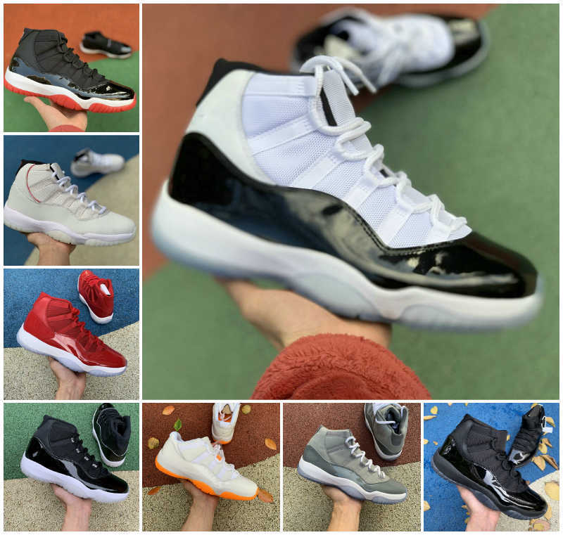 

High 11s 25th Anniversary 11 men basketball shoes low university Gamma blue citrus Jubilee concord 45 Bred Space Jam Cap and Gown Easter, J032