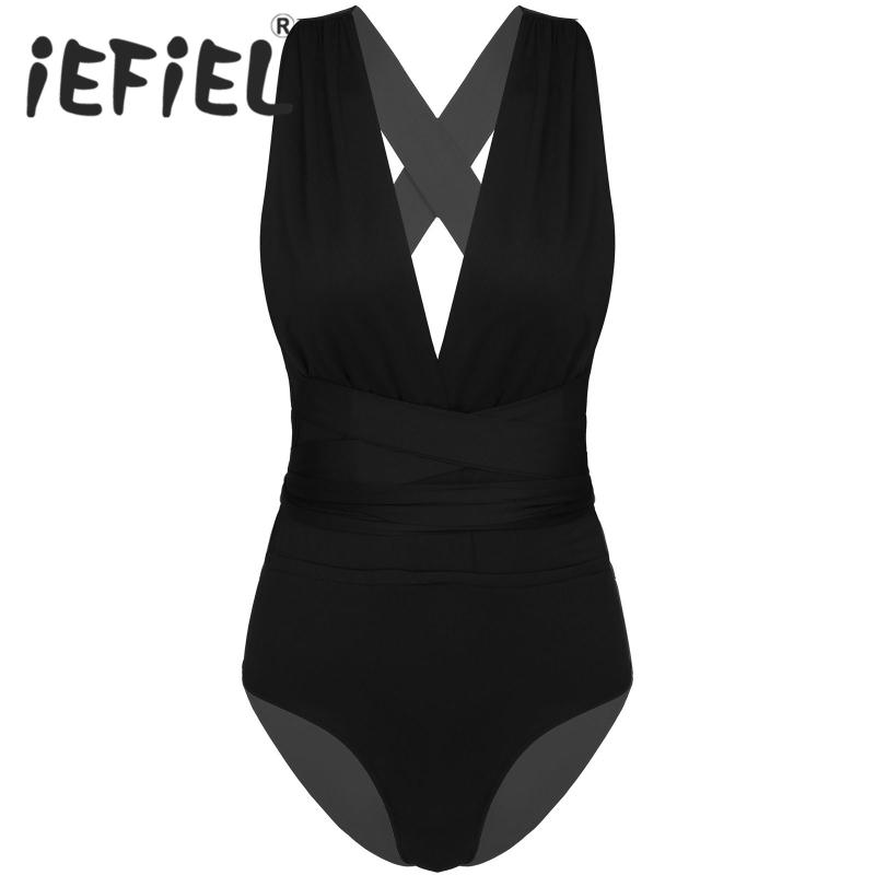 

Women Sheer Lingerie Sleeveless Hollow High Cut Thong Sexy Bodysuit Nightwear Monokini Swimsuits Beachwear Leotard One-Piece Suits