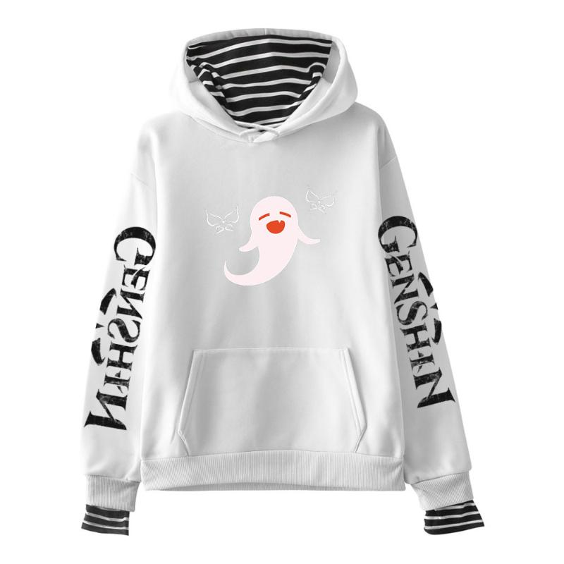 

Men's Hoodies & Sweatshirts 3D Print WAMNI Game Genshin Impact Hu Tao Hoodie Men Women Pullover Unisex Harajuku Tracksui Fake Two Piece
