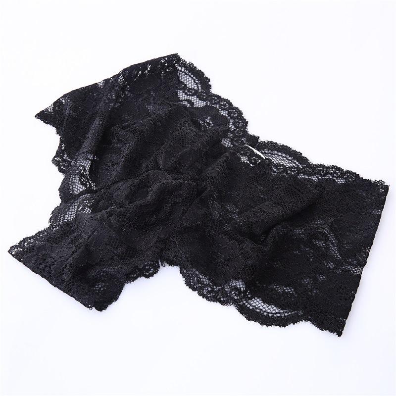 

Underpants Sexy Men's Underwear Boxers Breathable Lace Men Shorts Transparent Large Size U-Shaped Pouch Gay Male Box, Black