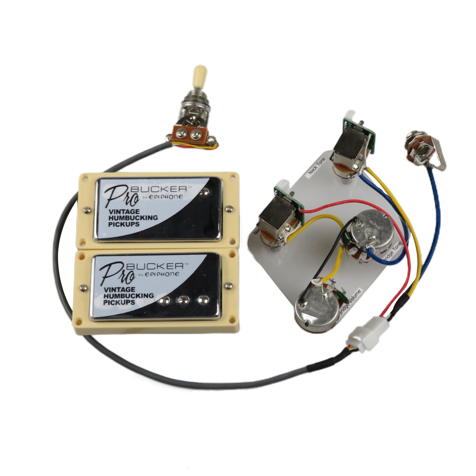 

1 set of Alnico V Humbucker Pickups ProBucker Push/Pull For Gibson