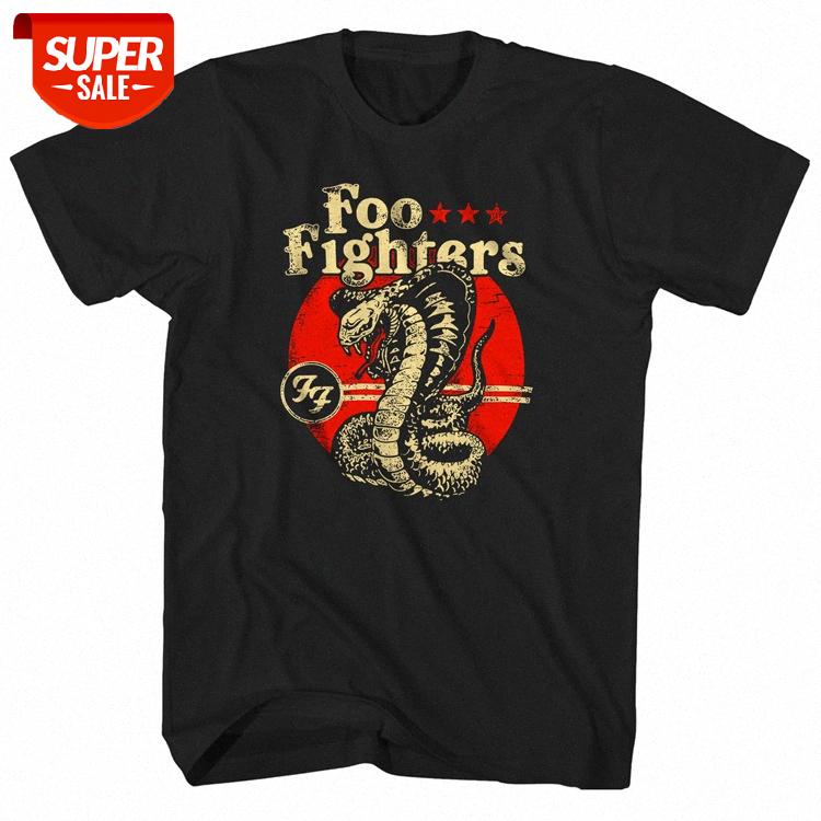 

Foo Fighters Spitfire Fighter Band Cobra Rock Short Sleeve T-shirt #l26W, White;black