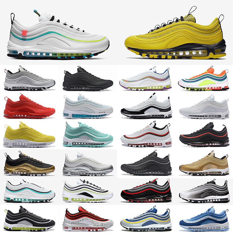 

97 Running Shoes for Mens Womens 97s Mschf Lil Nas x Satan Luke Inri Jesus All Black White Ice Sean Wotherspoon Undefeated UNDFTD Gym Red Pink Sneakers, I need look other product