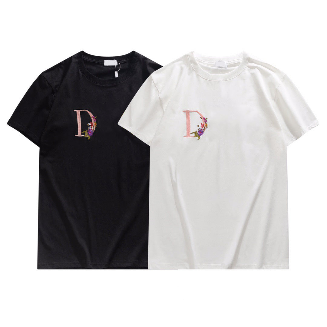 

2021ss spring and summer new high grade cotton printing short sleeve round neck panel T-Shirt Size: -l-xl-xxl-xxxl Color: black white cghh77n5h