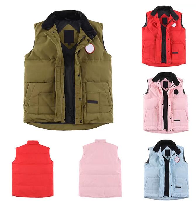 Winter Down jacket canada Vests goose Parkas men mens Coat label women downs Outerwear gilet body warmer Canadian jackets