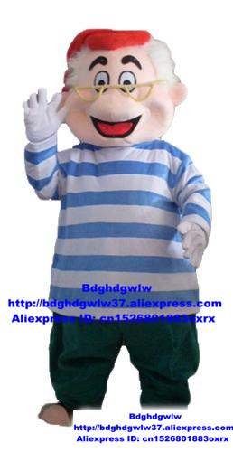 

Mascot Costumes Mr.Smee Old Man Geezer Mascot Costume Adult Cartoon Character Outfit Suit Expo Fair Motexha Spoga Animation Film zx362, Default color