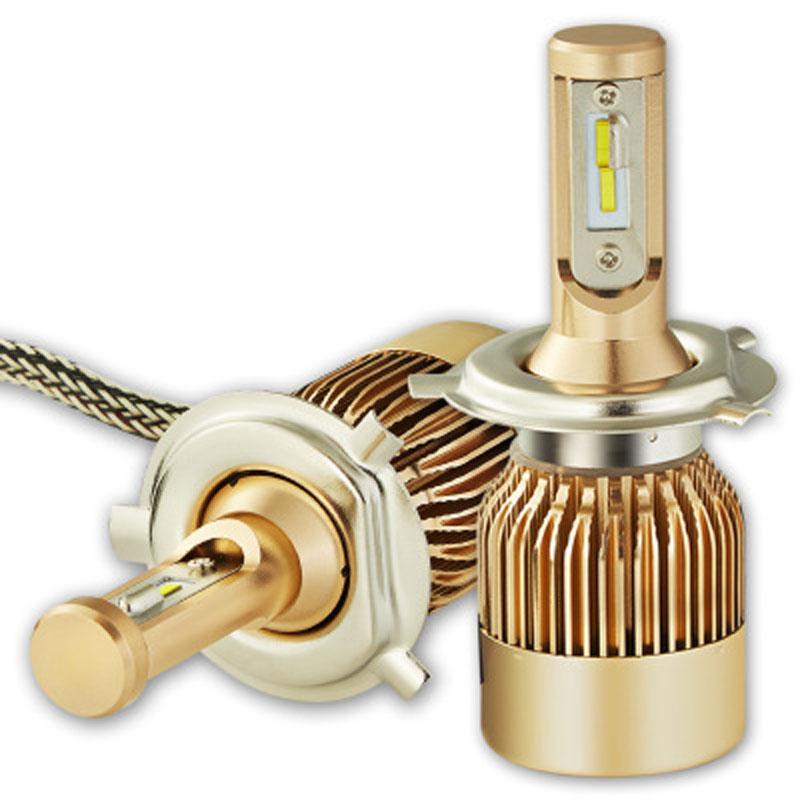 

Car Headlights 2pcs Gold 6000K Single Beam LED Fog Lamp Bulbs