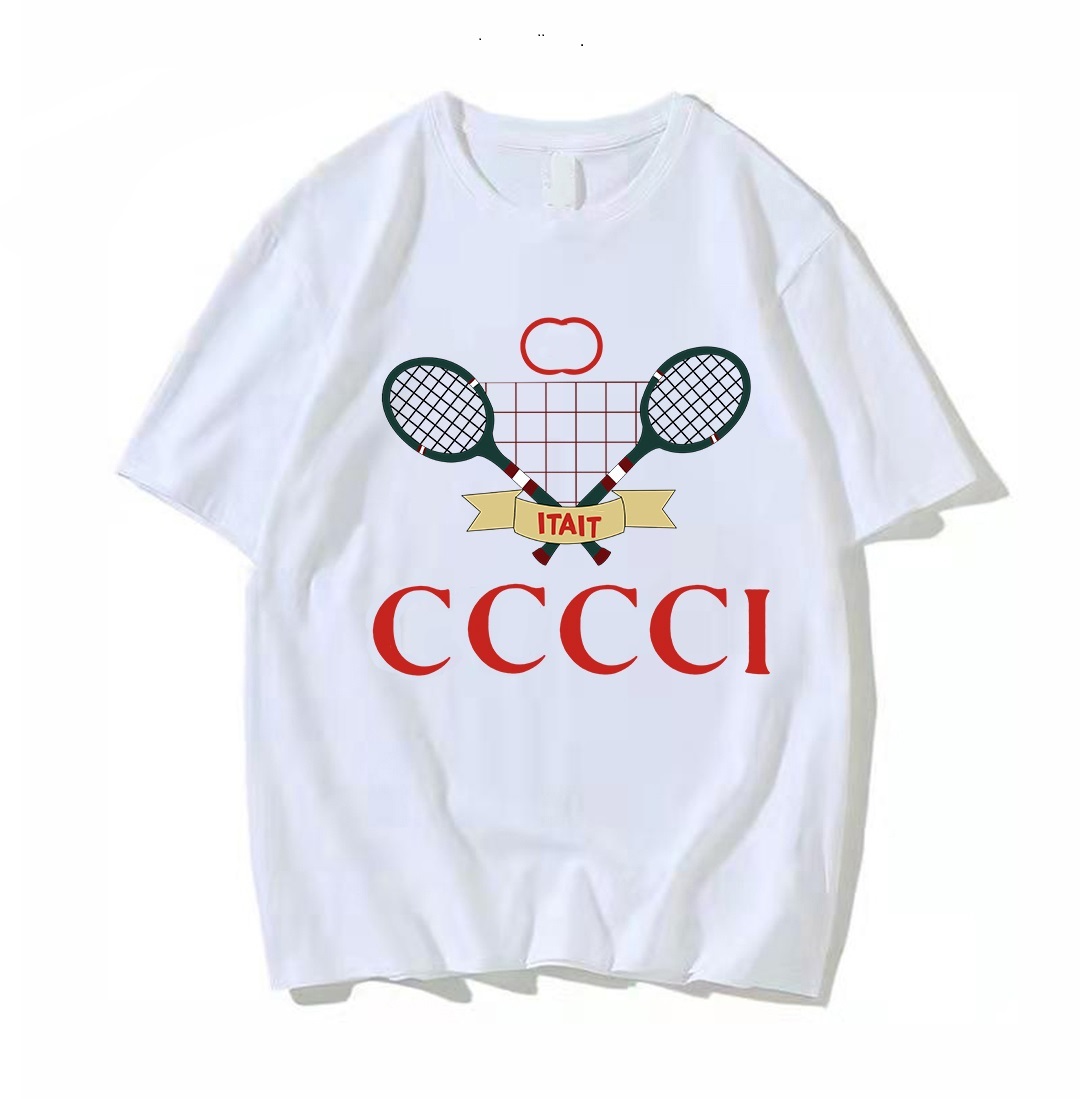 

2022 summer paris Designer tshirts mens classic letter printing T shirts fashion T-shirt Casual unsex cotton tops teeS-5XL#92, White