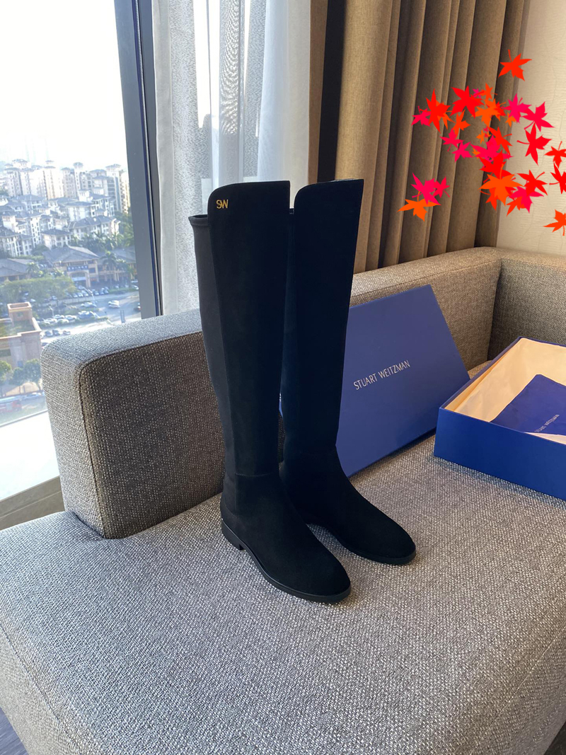 

2022 Top Quality Winter Women Dress Boots High Heels design Leather Boot knitted sock-like flats biker luxury designer shoes Tall Ankle Booties with logo and box -G018, Picture color