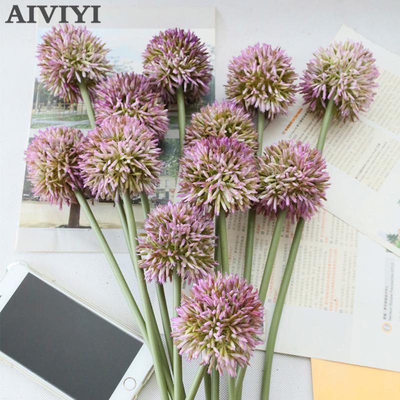 

Foreign Trade Excellent Products Latex Dandelion Chopped Onion Artificial Flowers Wedding Party DIY Decorative & Wreaths