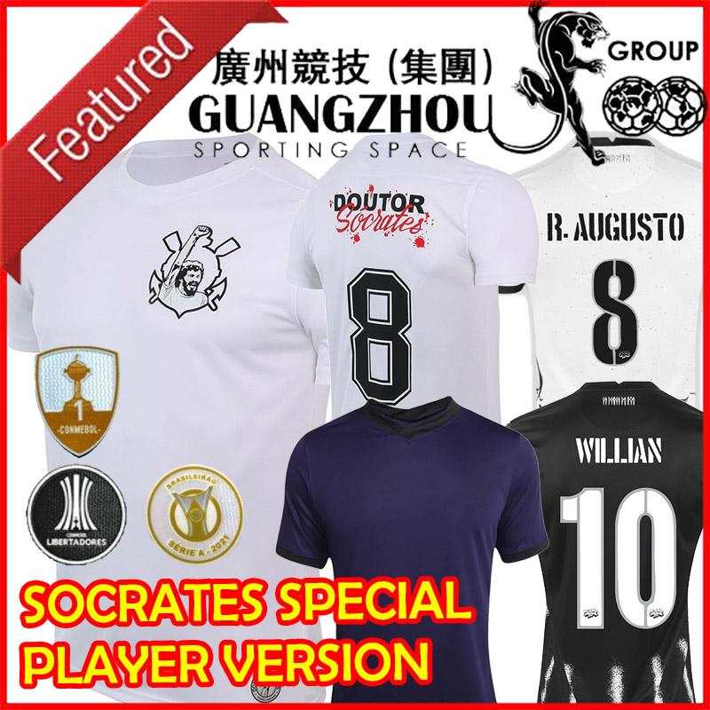 

2021 2022 Corinth Soccer Jerseys Corinthians Home Away Third Purple Goalkeeper Camisa 21 22 Player Version Football Shirt WILLIAN ROGER GUED