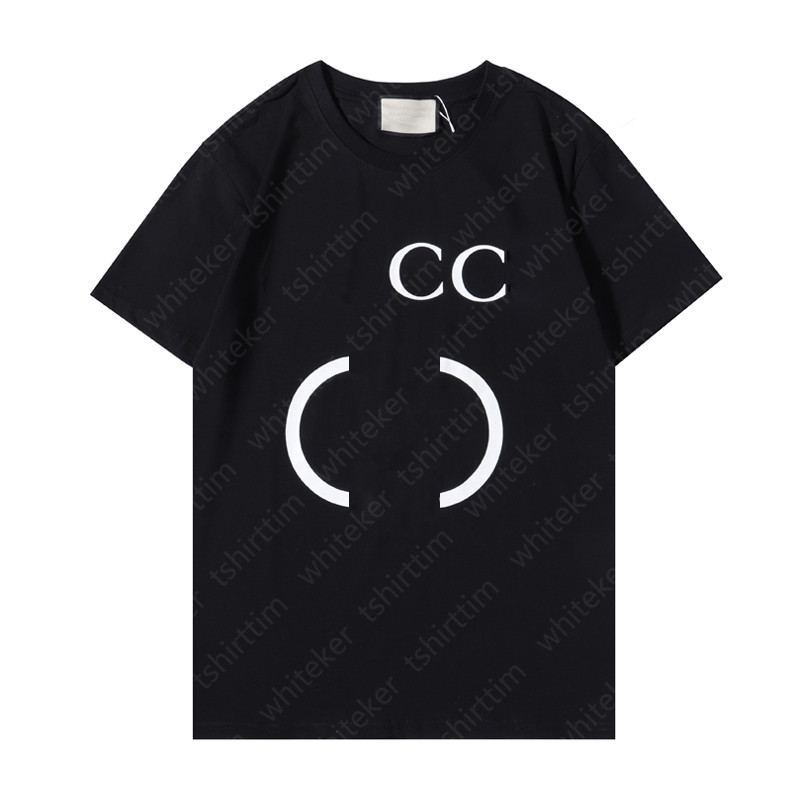 

Round Neck T Shirt Designer T Shirt Luxurys Designers Short Sleeve Letter Pattern Printing Top Men Women Clothing 3 Styles 21072743XS, White