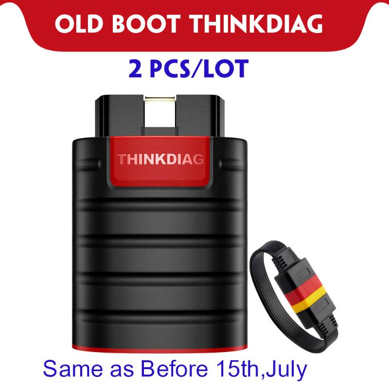 

Code Readers & Scan Tools 2PCS/LOT Old Boot Thinkdiag Diagzone Car OBDII Reader Version Chip Full System Auto Bluetooth Scanner