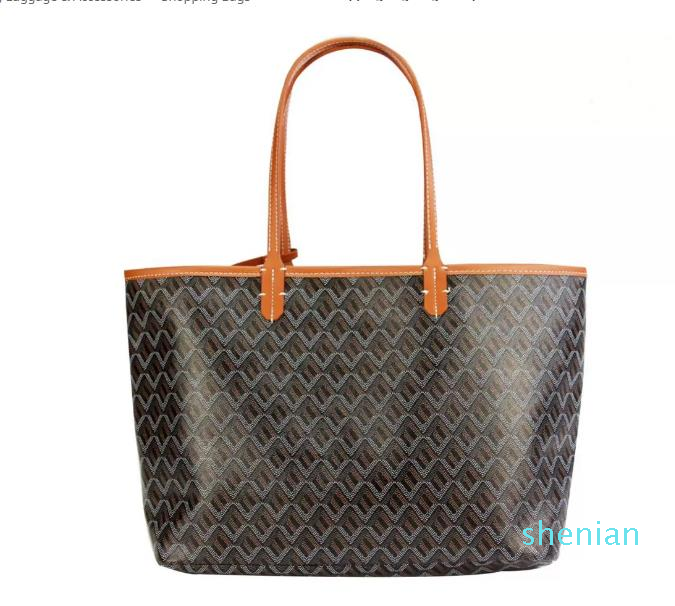 

Women's shopping bags Highest quality goya shoulder bag tote single-sided Real handbag large 57*31*17 CM trumpet 46*26*14, Red