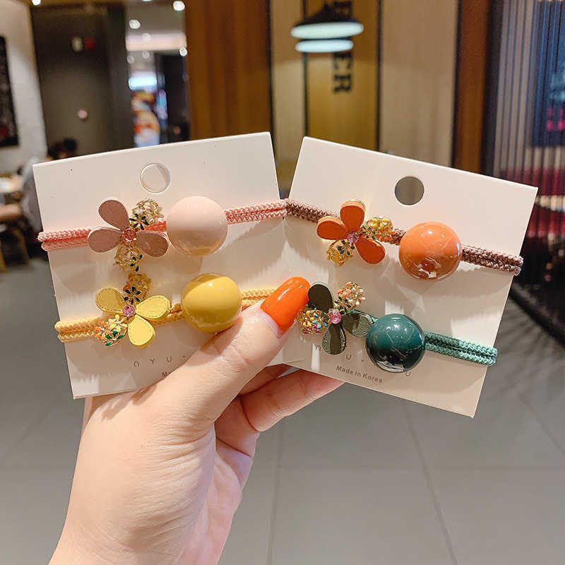 

simple circle women's net red head flower headband korean french hair band headdrs, Golden;silver